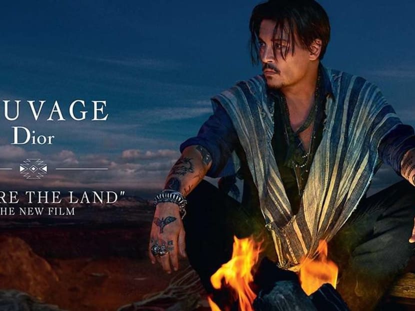 johnny depp new sauvage commercial