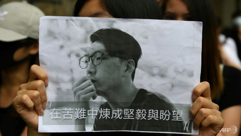 Hong Kong independence activist Edward Leung released from jail Hong Kong independence activist Edward Leung released from jail