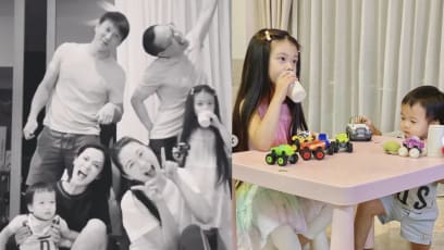 Carole Lin's Daughter And Vincent Ng's Son Had A Play Date To Kick Off The New Year