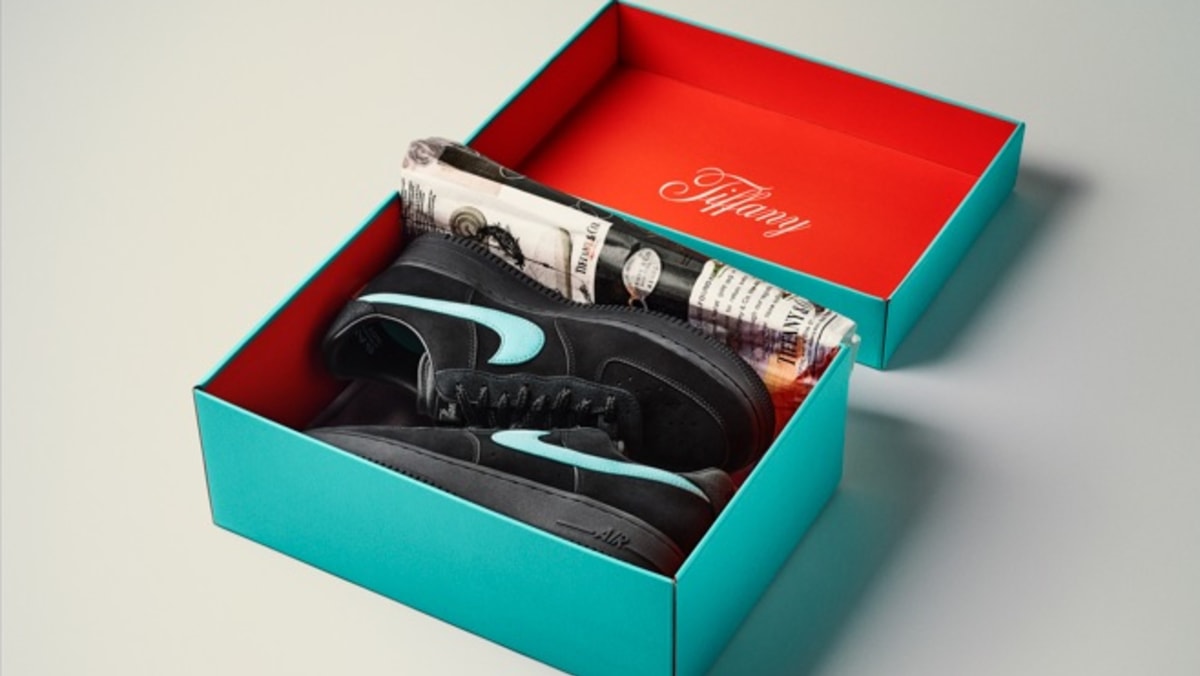 Nike Tiffany Co team up for Air Force 1 sneaker collaboration CNA Lifestyle