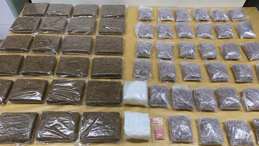 CNB seizes drugs worth more than S$2.3 million; 16kg of heroin is largest haul since 2001 CNB seizes drugs worth more than S$2.3 million; 16kg of heroin is largest haul since 2001