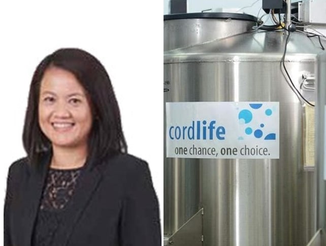 Cordlife Chief Financial Officer Thet Hnin Yi (left) was arrested and released on bail, the company announced on March 27, 2024.