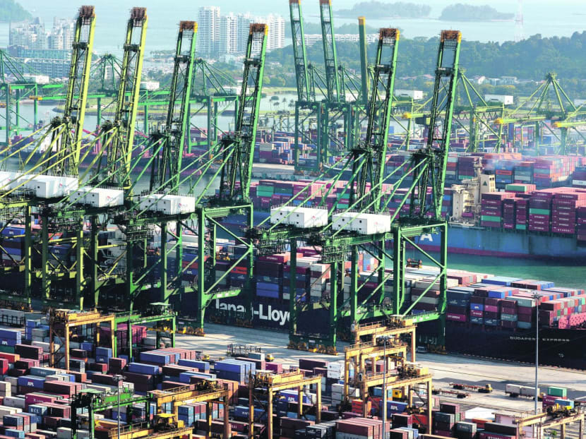Port of Singapore. Photo: Bloomberg