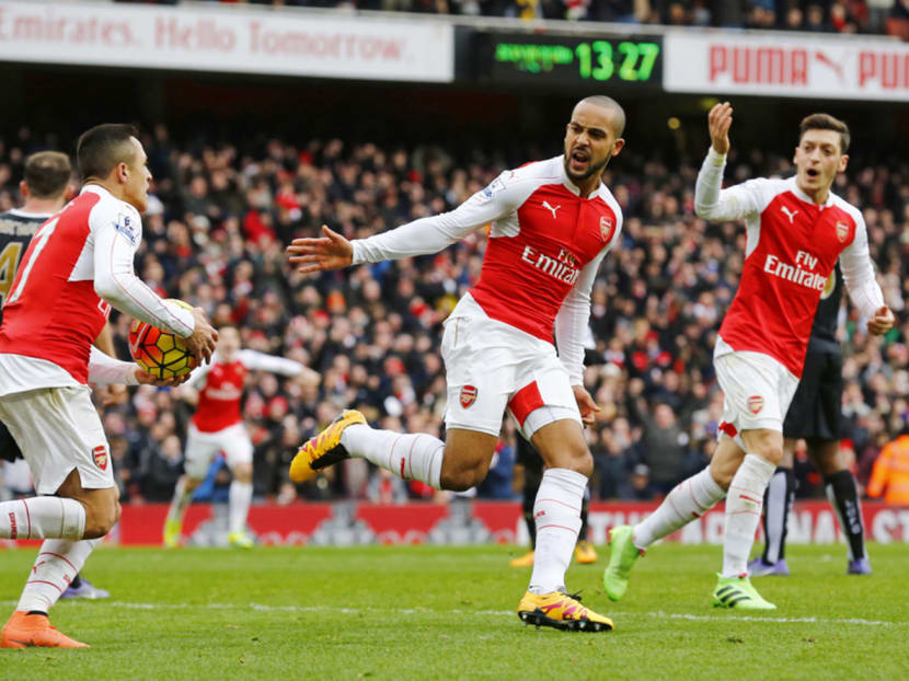 With a depth of subs and starters, Arsenal (picture) will take on an injury-plagued Man United. Photo: Reuters