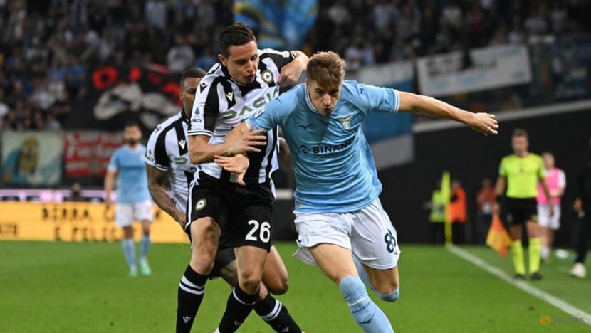 Immobile penalty sends Lazio into third with win over Udinese