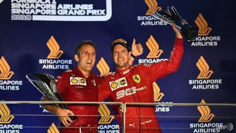 F1: Vettel tamatkan kemarau kemenangan dengan menjuarai Grand Prix S'pura