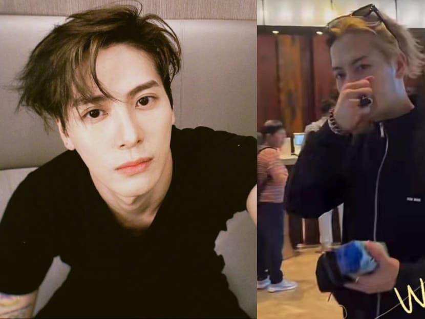 Jackson Wang’s reaction after a fan yells that she has his 'son' is so funny