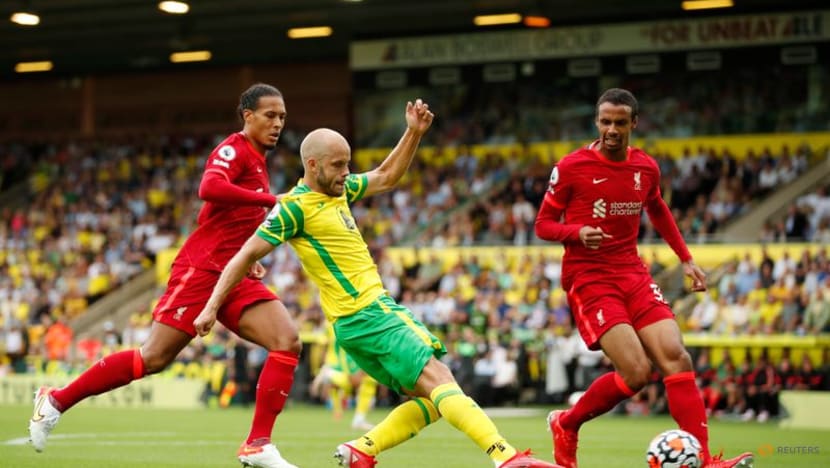 Football: Liverpool cruise past Norwich in opener Football: Liverpool cruise past Norwich in opener