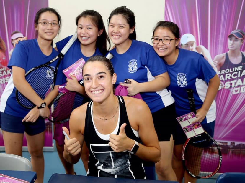Caroline Garcia’s now ready to live up to tennis hype