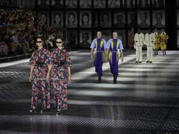 Alessandro Michele's 'Twinsburg' exploration for Gucci at Milan Fashion Week