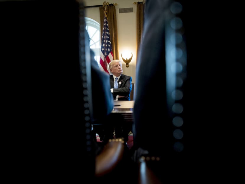 After the bruising collapse of their healthcare plan, Mr Trump and Republicans in Congress will embark 

this week on a legislative obstacle course that will be even more arduous: The first overhaul of the tax code 

in three decades, but crafting a plan that pleases most conservatives will not be simple. Photo: The New York Times
