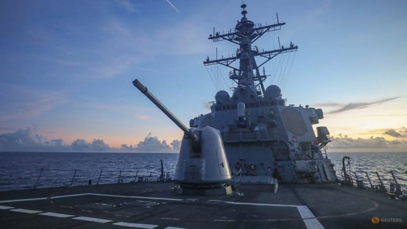 US Navy ship again sails near disputed South China Sea islands US Navy ship again sails near disputed South China Sea islands