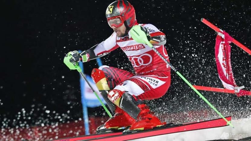 Alpine Skiing: Hirscher wins sixth World Cup slalom crown Alpine Skiing: Hirscher wins sixth World Cup slalom crown