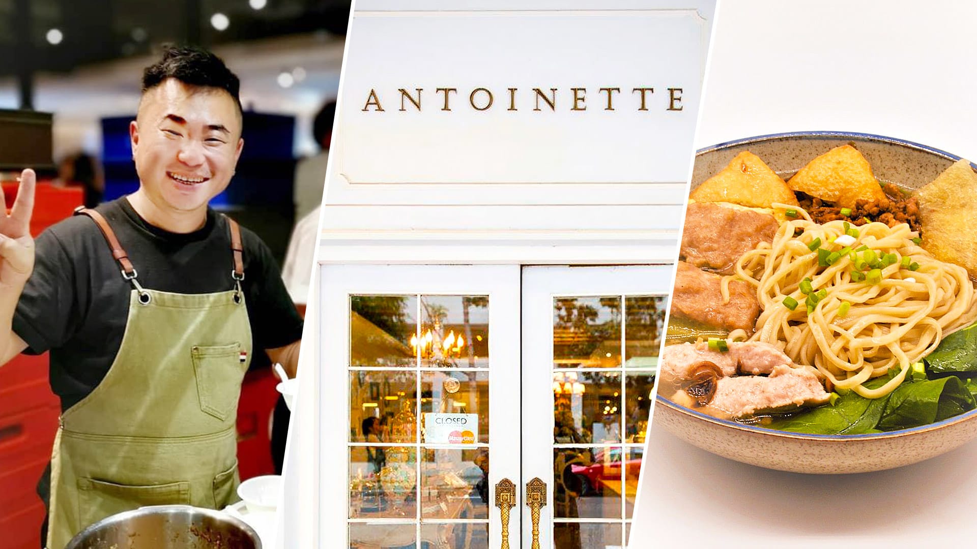 French Patisserie Antoinette Closing Down, Chef-Owner Opening Noodle Stall Instead