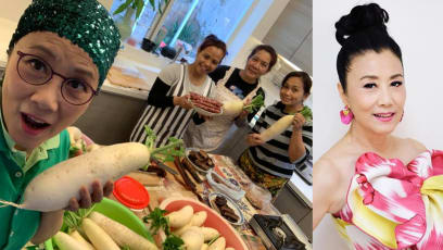 Liza Wang Makes CNY Radish Cake; Netizens Can’t Get Over How She Has Three Domestic Helpers
