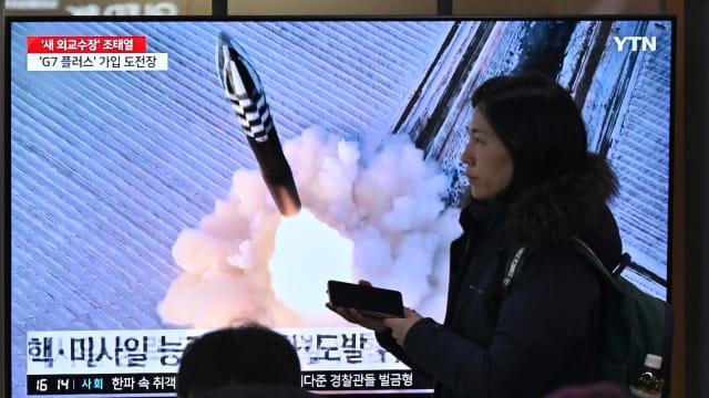 日韩：朝鲜又发射弹道导弹