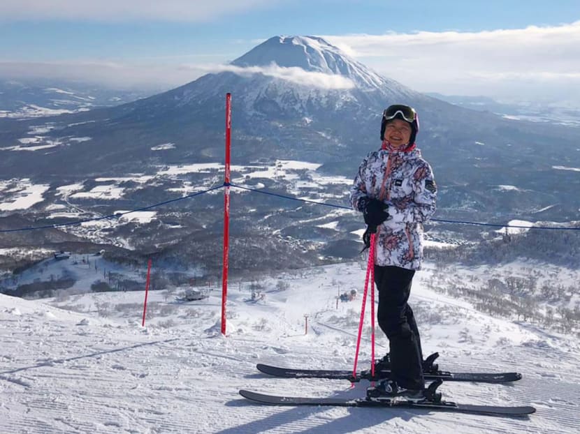 The Singaporean who wakes up every morning to go skiing for work