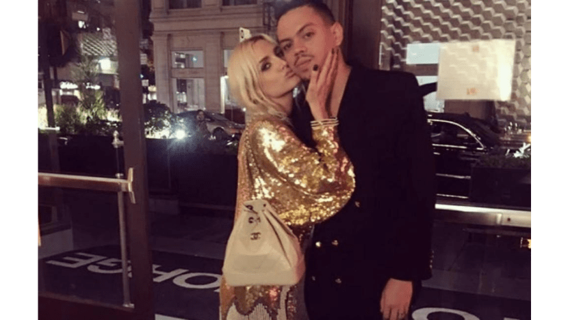 Ashlee Simpson And Evan Ross Celebrate Anniversary 8days 