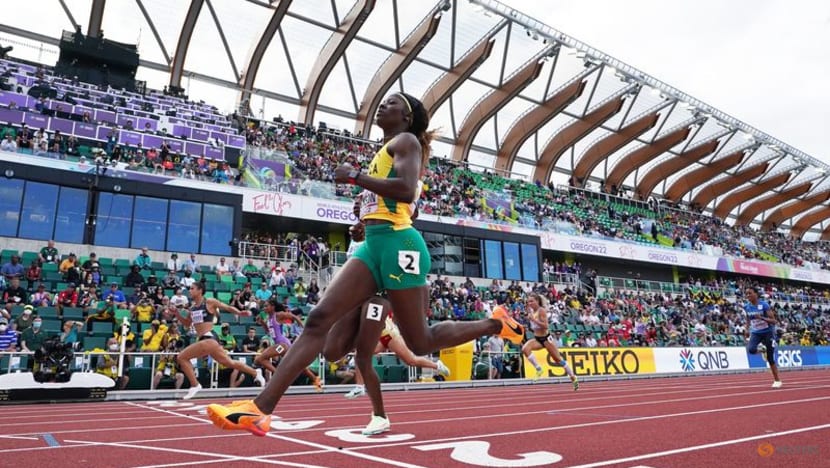Jamaica trio make easy work of 100m heats, Briton Asher-Smith fastest Jamaica trio make easy work of 100m heats, Briton Asher-Smith fastest