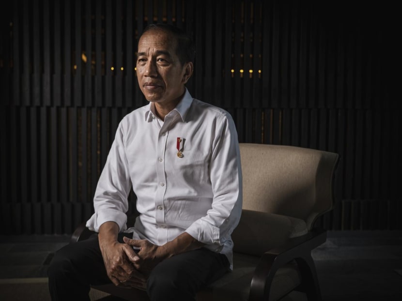 Indonesia President Joko Widodo before an interview with The New York Times in Bali, Indonesia, on Nov 8, 2022. 