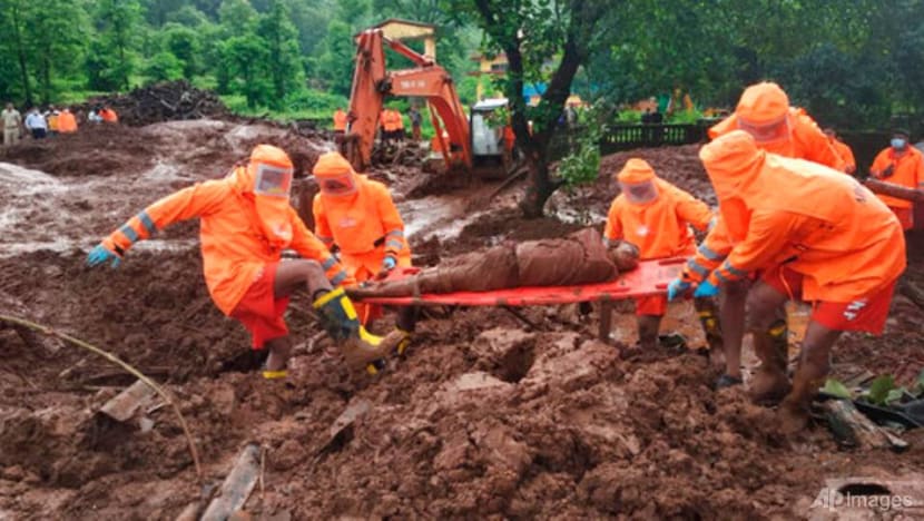 113 killed in western India landslides, monsoon flooding