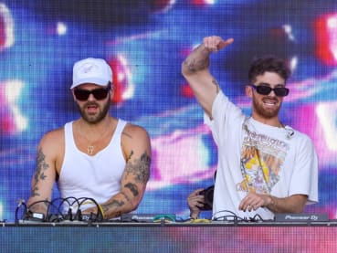 The Chainsmokers performing in Singapore in April at LIV Golf tournament