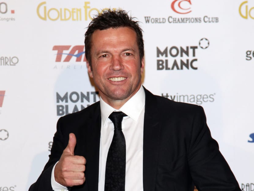 Matthaus will be in Singapore on Aug 15 and 16, and will feature as a Bundesliga expert for matches. Photo: Getty Images
