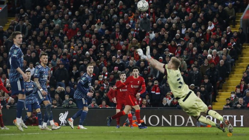 Liverpool frustrated by 10-man Arsenal in League Cup semi stalemate Liverpool frustrated by 10-man Arsenal in League Cup semi stalemate