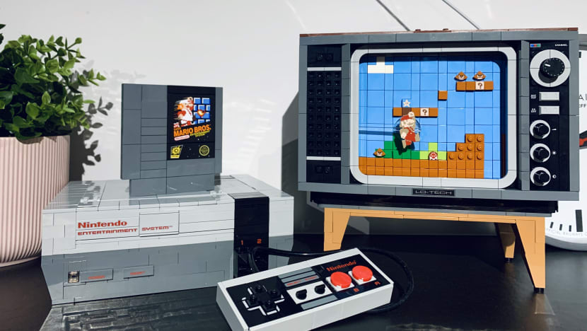 Watch The Video: We Built This Retro Nintendo Game Console From Lego Bricks And Played Super Mario Bros