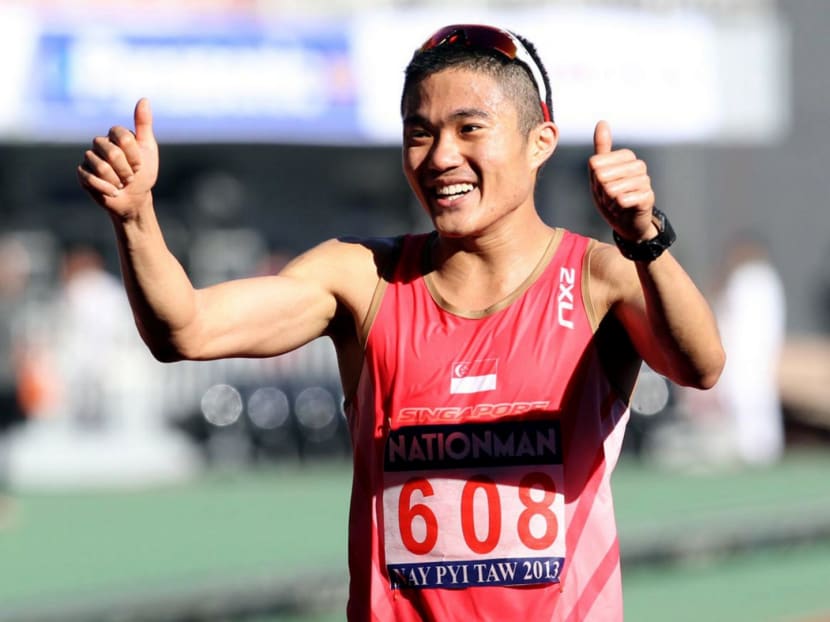 Mok Ying Ren had planned for the Seoul Marathon to be his first and only shot at qualifying for the Games, and his effort reaped rewards on Sunday. TODAY FILE PHOTO