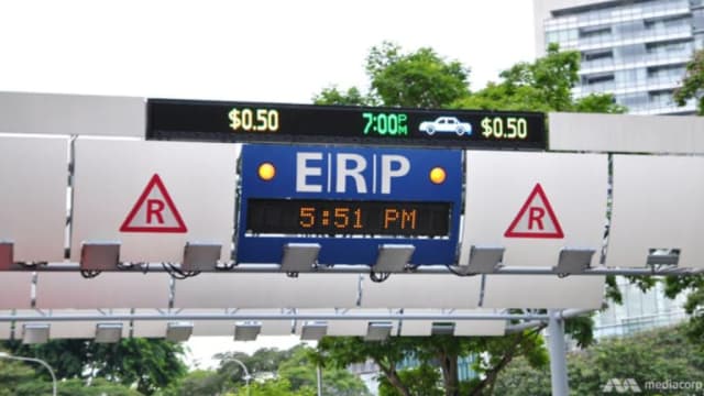 五个路段ERP收费下周起调涨 最高收费5元