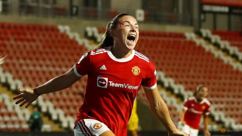 Soccer - Manchester United kick off Women's Super League with win over Reading Soccer - Manchester United kick off Women's Super League with win over Reading