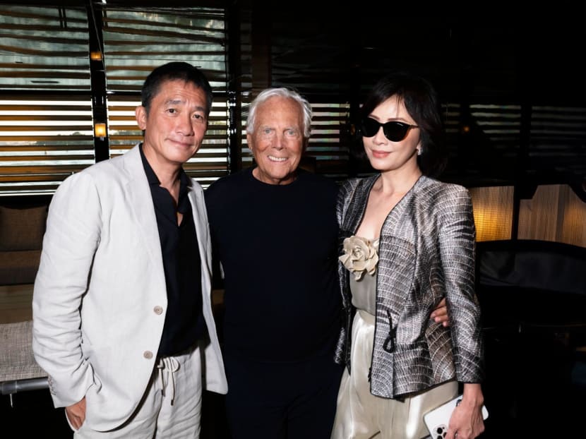 Giorgio Armani is determined to keep his fashion empire out of French hands
