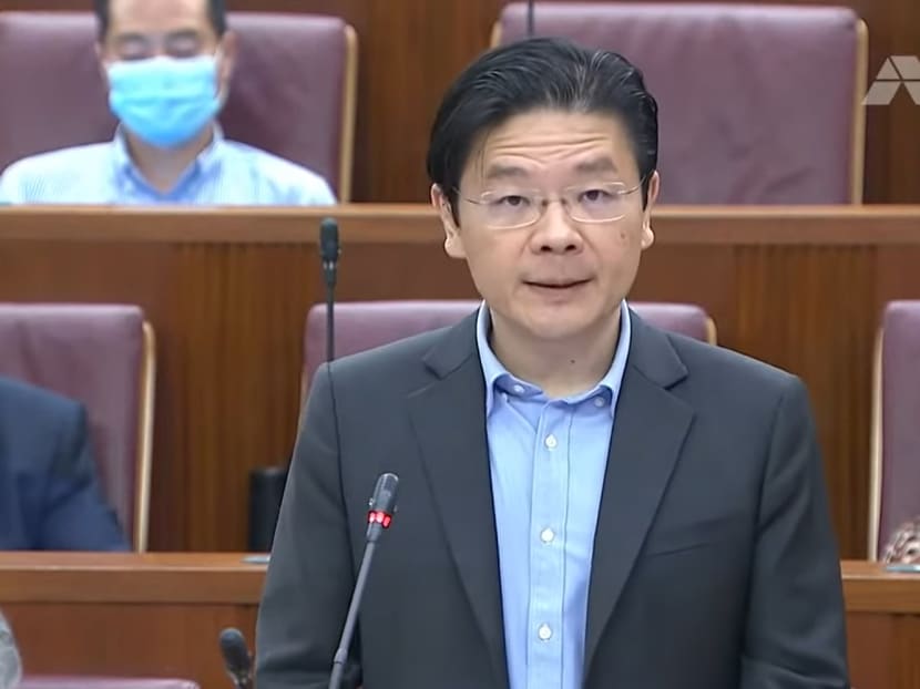 Finance Minister Lawrence Wong (pictured) said that global businesses are not in Singapore to serve its market, but they are here to serve the region and the world.