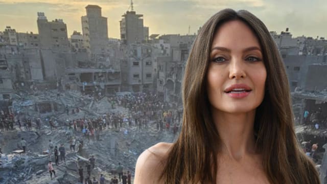 连续两天空袭轰炸难民营　Angelina Jolie发文谴责以色列