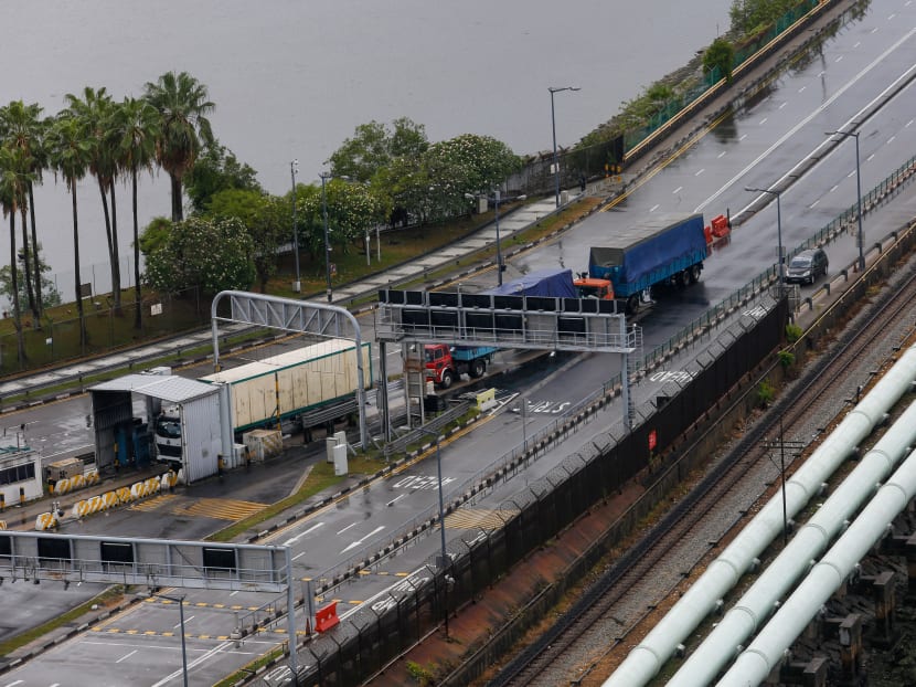 Some non-food cargo bound for Singapore turned away at Malaysia checkpoint on first day of lockdown Some non-food cargo bound for Singapore turned away at Malaysia checkpoint on first day of lockdown