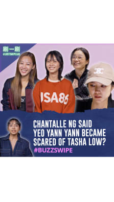 Yeo Yann Yann gives Emerald Hill stars Chantalle Ng, Tasha Low & Ferlyn G acting lessons

A bite-sized series that delivers current content on the latest and trendiest in Entertainment, Lifestyle and Food.

@tashaalow @ferlyngofficial @chantalleng  @seow_sinnee #justswipelah #buzzswipe #emeraldhill #thelittlenyonya
