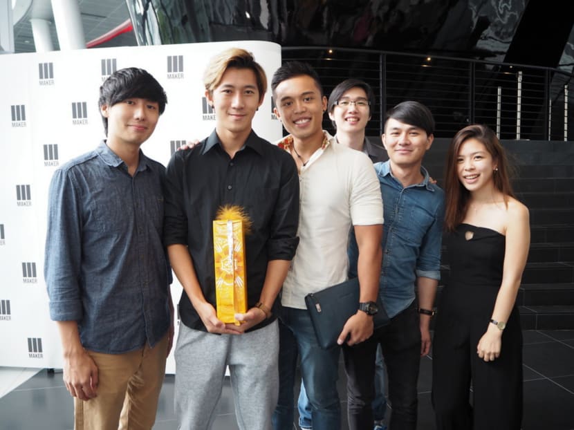 JUO Productions' Jerry Lim, Jaze Phua, Jordan Lim, Jared Ti, Jason Teo and Evelyn Lam.