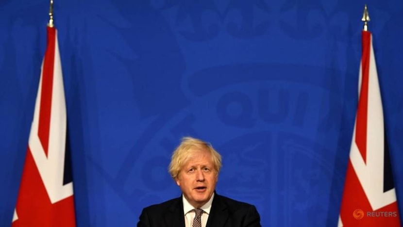 UK PM Johnson outlines plans to end England's COVID-19 restrictions UK PM Johnson outlines plans to end England's COVID-19 restrictions