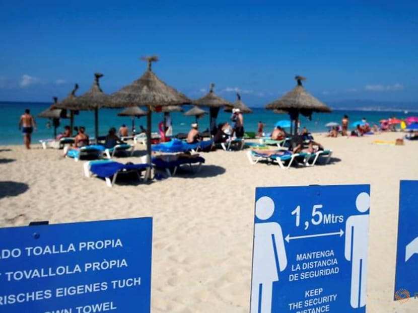 Locked-down Spaniards seethe with envy as Germans flock to Mallorca Locked-down Spaniards seethe with envy as Germans flock to Mallorca