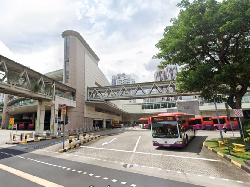 A view of a bus interchange off Toa Payoh Lorong 6.