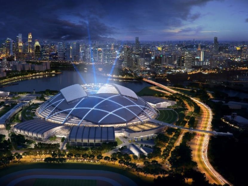 The Merlion Cup is expected to be held at the 55,000-seater National Stadium at the Sports Hub.  Photo: Singapore Sports Hub