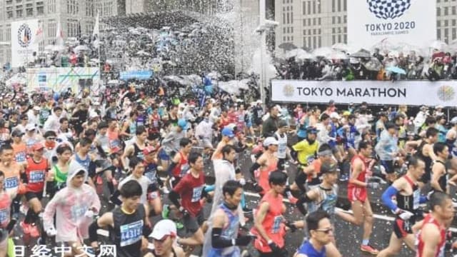 【冠状病毒19】东京马拉松恳请住在中国的选手退赛 