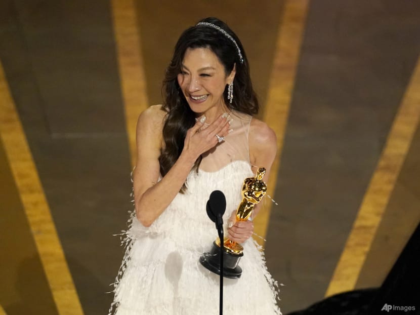 Michelle Yeoh makes history as first Asian to win Best Actress Oscar