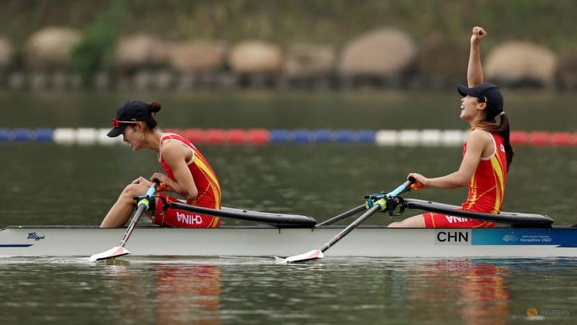 China rowers win first gold of Asian Games