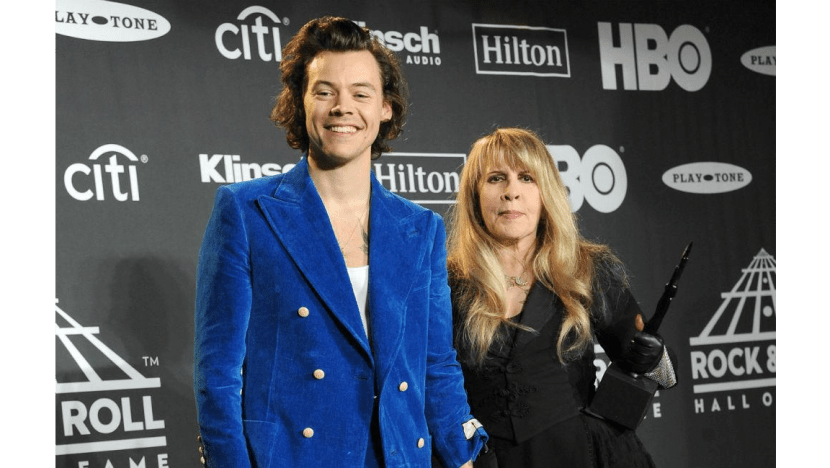 Harry Styles 'borders on an out-of-body experience' working with Stevie Nicks