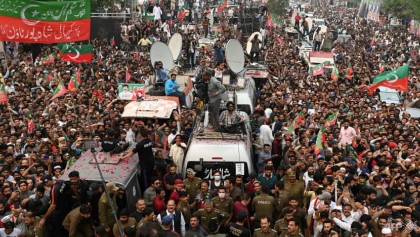Former Pakistan PM Imran Khan shot in the leg in 'clear assassination attempt' Former Pakistan PM Imran Khan shot in the leg in 'clear assassination attempt'