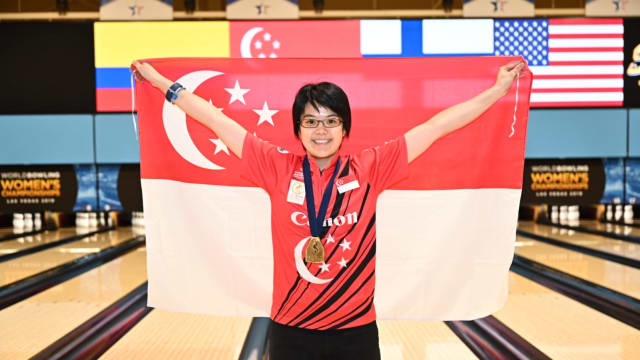 我国选手陈诗桦亚洲保龄球锦标赛 夺得女冠