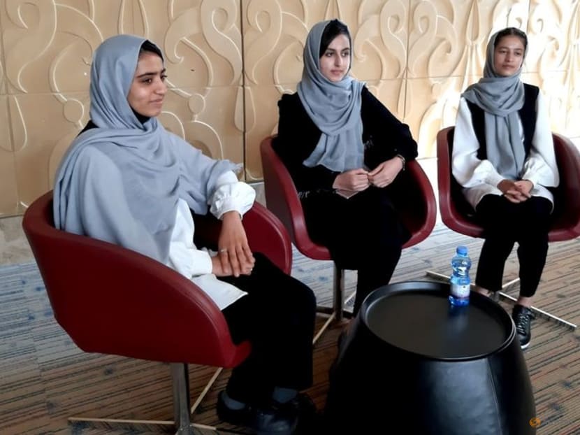 Don't abandon Afghanistan, pleads member of Afghan all-female robotics team Don't abandon Afghanistan, pleads member of Afghan all-female robotics team