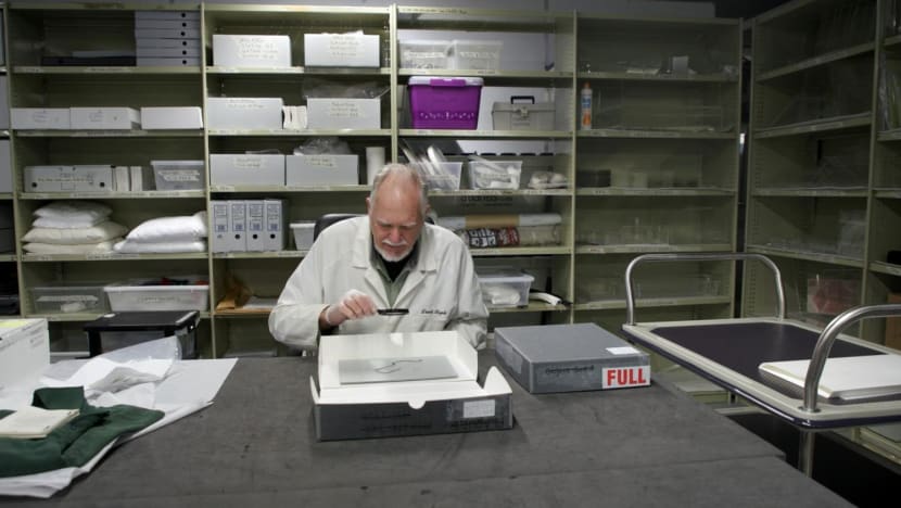 australian forensic chemist david royds looks at evidence